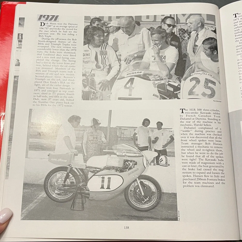 American Racer 1940-1980 Book by Stephen Wright Excellent Vintage Condition